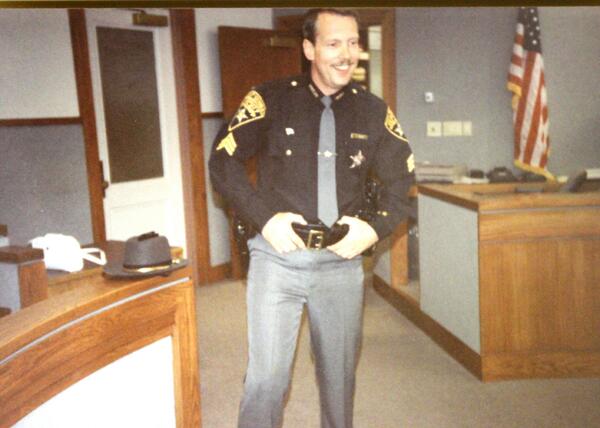 HCSO Exec. Lt. John Adkins was go to guy for judges. We lost Lt. Adkins to cancer not so long ago. #missed #tbt