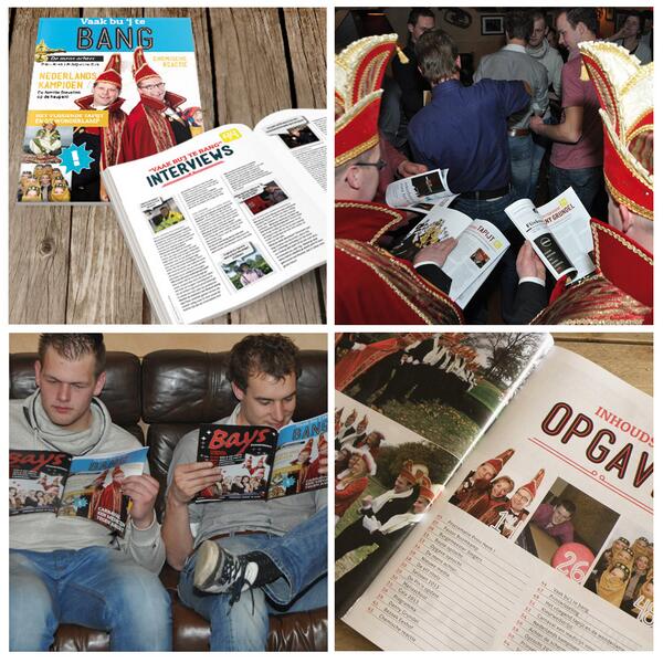 #Kolderbeukke 2014 ook dit jaar weer goed ontvangen. In opdracht van #brandcube #carnaval #magazine #ontwerp  #depinn