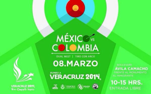México vs Colombia! Este fin en Veracruz! #tiroconarco #Veracruz #arquerosmundiales