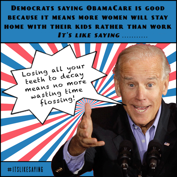 IWV's tweet photo. Teeth just get in the way. Besides, #AintNoboby got time to floss. #ItsLikeSaying http://t.co/8bJCpVyGT7