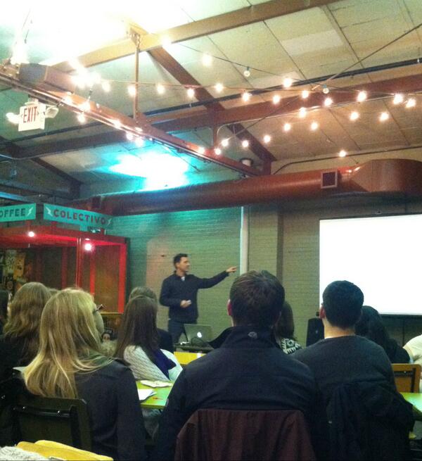 UWMAdClub's tweet image. Thank you hosting a great event last night, @unitedadworkers! #colectivo #brandstory