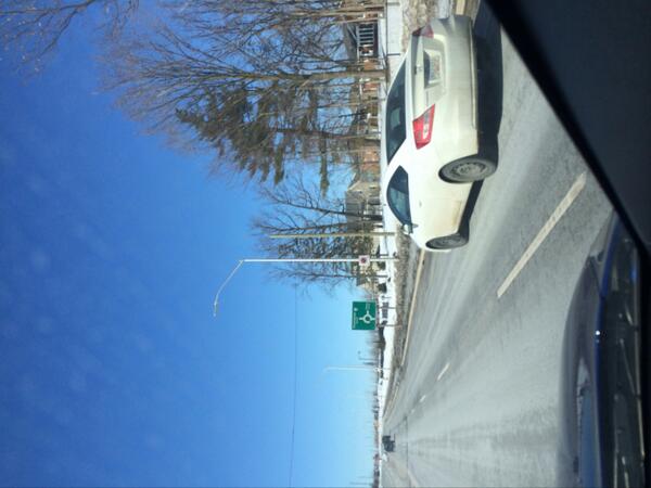 Beeva's tweet photo. Roundabout?  He'll yes!  #SubaruHTRally http://t.co/T8kjvvZEta