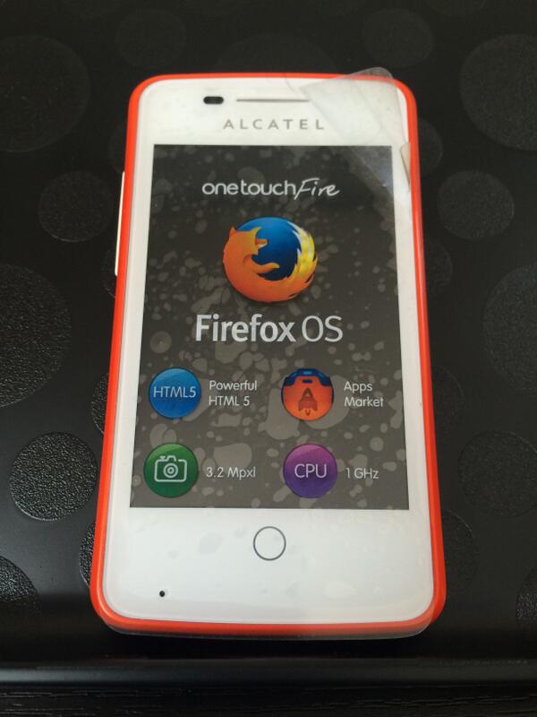 jquerymobile's tweet image. Big thanks to @codepo8 and @mozilla for the newest addition to our testing lab: a new Firefox OS phone from #jqeu14