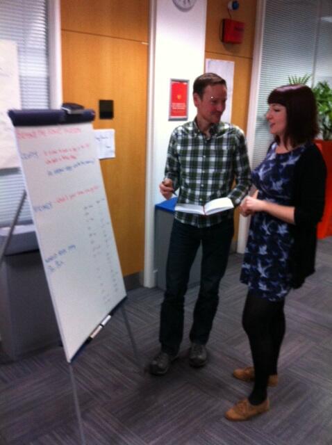 radiorevealed's tweet photo. Behind the scenes with @MarkForrestShow earlier today - in the planning stages! #GlosExposed http://t.co/UT1KkDbi73