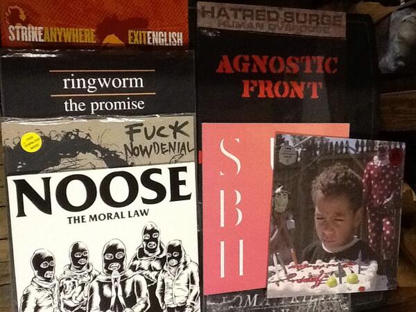 Distro LPs we only have 1 of <a href="/deafheavenband/">Deafheaven</a> , <a href="/NowDenial/">Now Denial</a> <a href="/_StrikeAnywhere/">Strike Anywhere</a> <a href="/DrugChurch/">Drug Church</a> <a href="/_LOMAPRIETA/">Loma Prieta</a> <a href="/agnosticfront/">Agnostic Front</a>