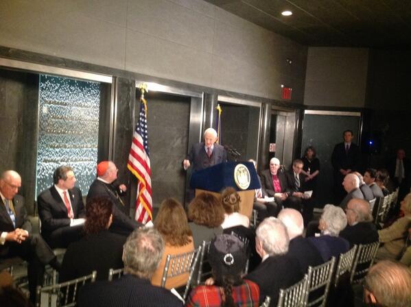 andrewsiff4NY's tweet image. Museum chairman Robert #Morgenthau says "no stronger friend" than @cardinaldolan
 And ny archdiocese #nbc4ny