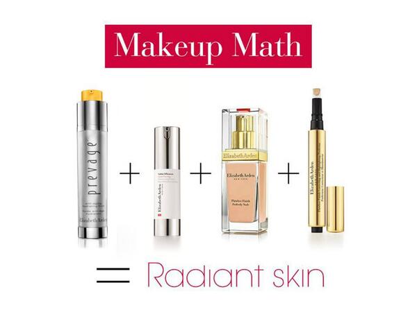ArdenCanada's tweet photo. #MakeupMath: Do you want all year-round radiance? Well look no further, we have all you need. #Beauty http://t.co/0s8cvR2c7I