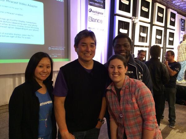 seyeo's tweet photo. Me and Guy Kawasaki ... and some other people http://t.co/r1iF9EGgjQ