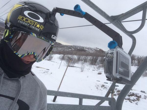 How about this for a <a href="/GoPro/">GoPro</a> mount