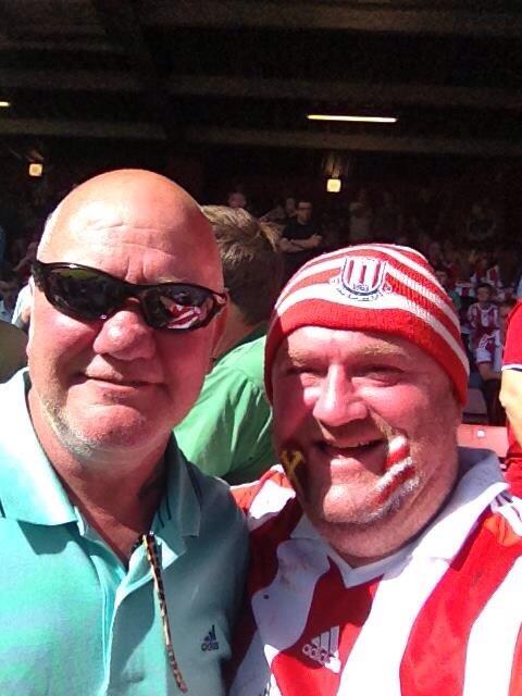 HenneyPhil's tweet image. The hairy 1 and me at west ham