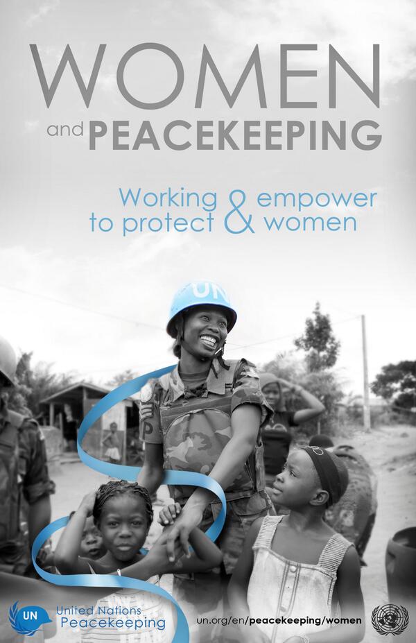 This month <a href="/UNPeacekeeping/">UN Peacekeeping</a> is talking about women &amp; peacekeeping bit.ly/XsxLZ1  #womenpeacekeeping #IWD2014