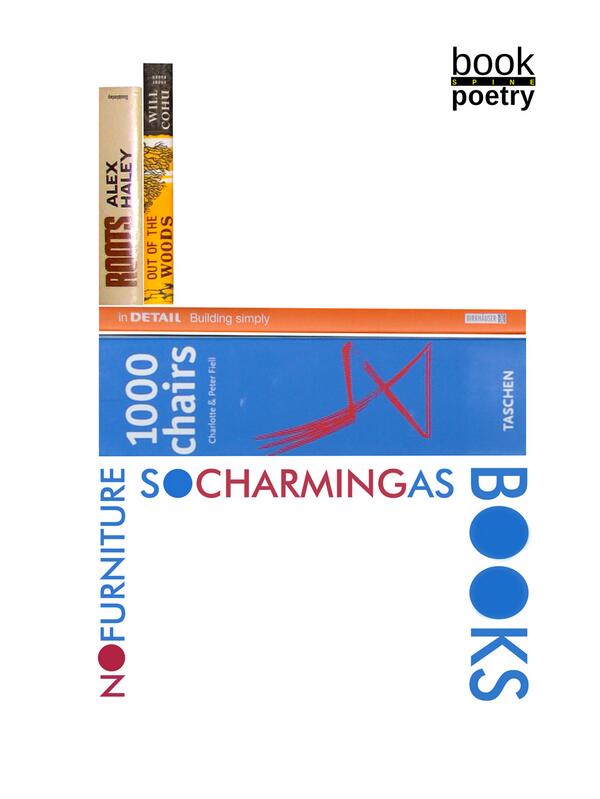 BookSpinePoetry's tweet photo. No furniture so charming as books (Sydney Smith)  Happy #WorldBookDay! http://t.co/0Q2mW3DLgV http://t.co/iDFNeFCp0A