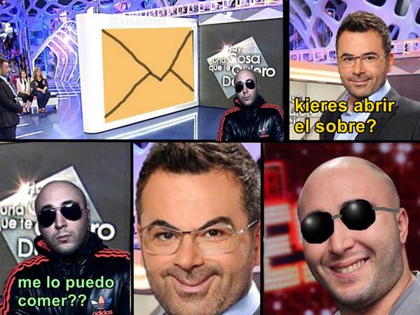 Famosikos's tweet photo. "@yisucrist: "hay una cosa k te kiero desir" versión kiko rivera http://t.co/BwN9PR7DVQ" iooo puta er kiko