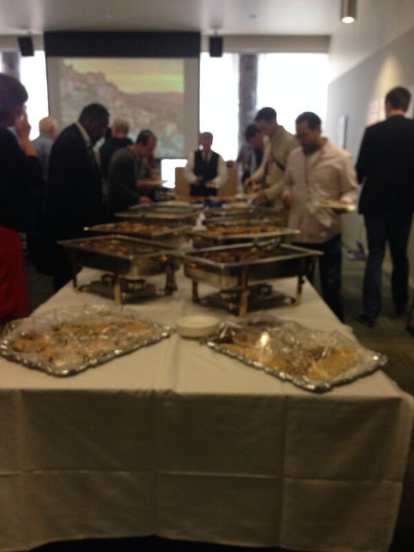 Day 2 lunchtime successes brought to you by tasty food and breakout sessions! #TSGsummit