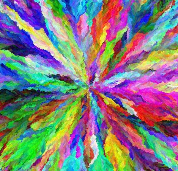 DailyMail's tweet photo. Software creates art using 17 million colours http://t.co/b2fuJGVX7z http://t.co/XC3bTsOx4R