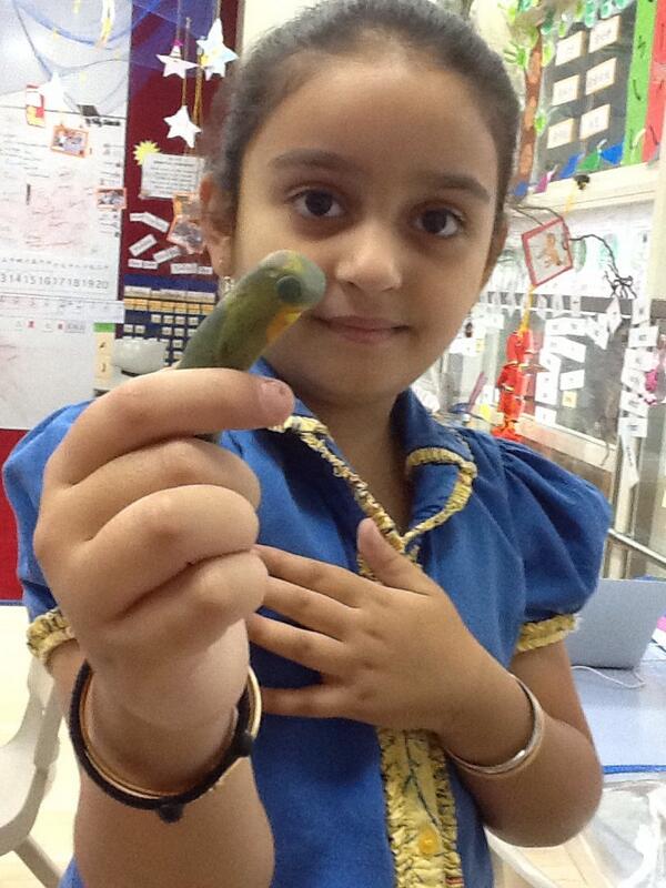 K2Jakarta's tweet photo. @yiskp @DPAKinder2013 @KingfisherClass @YISbrown: Aikem: I made a snake, it can slither, it's a reptile http://t.co/CjNnkeh9qT