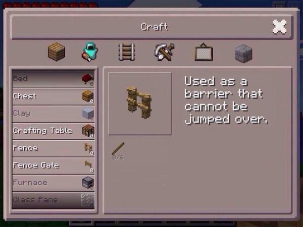 HelpMcpe's tweet image. Retweet if you'd like this crafting GUI for #mcpe 0.9.0!!!!