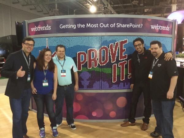 gardnercm's tweet photo. @Webtrends @BrightStarr_SP just finished a successful week @SPConf see ya next year! #SPC2014 http://t.co/awfOcNC01M