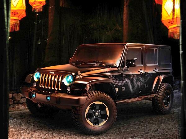 carsandbeyond's tweet photo. Jeep Special Edition #Dragon http://t.co/8ECXFgZC9f