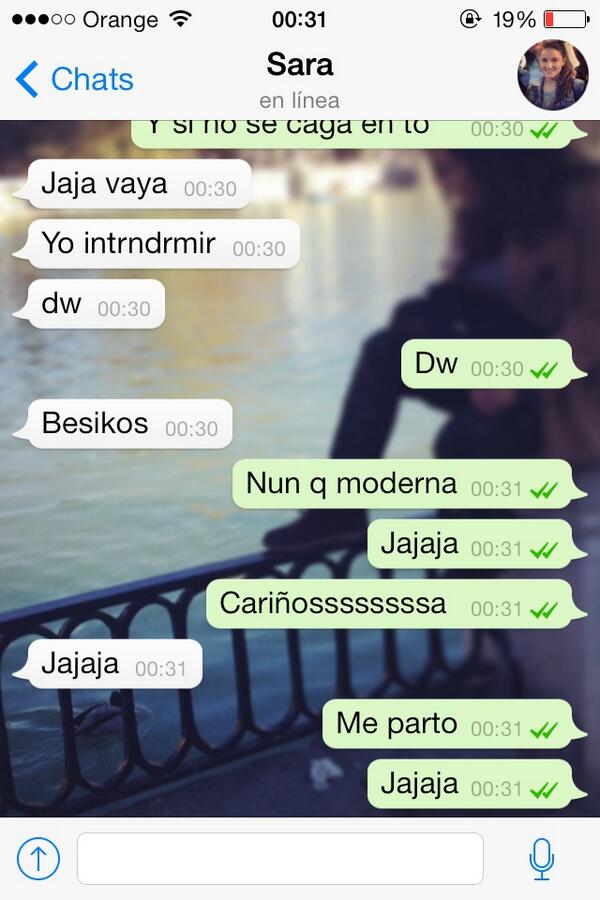 trinibm's tweet photo. @saradginer se me pone cariñosssssssssssa http://t.co/rihkrlx5Xm