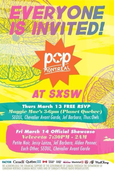 Oh baby <a href="/sxsw/">SXSW</a> r u ready!@PETITE_NOIR @jef_barbara @DimitriOk1 <a href="/SeoulMTL/">Seoul</a> <a href="/ThusOwls/">Thus Owls</a> #eachother #aldenpenner #jessylanza