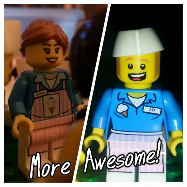 qbydawes's tweet image. Ice cream and awesome!
#lego #funbuilding