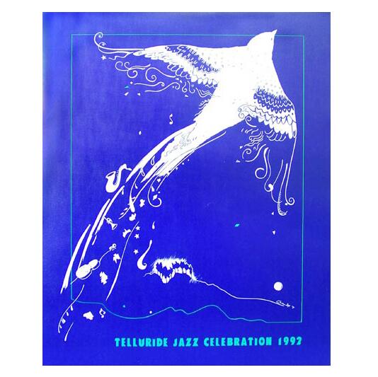 TellurideJazz's tweet photo. #TBT Official poster from Telluride Jazz Festival in 1992. Prints available at http://t.co/BHdc2HvQ7J http://t.co/PYUf1HGx8q