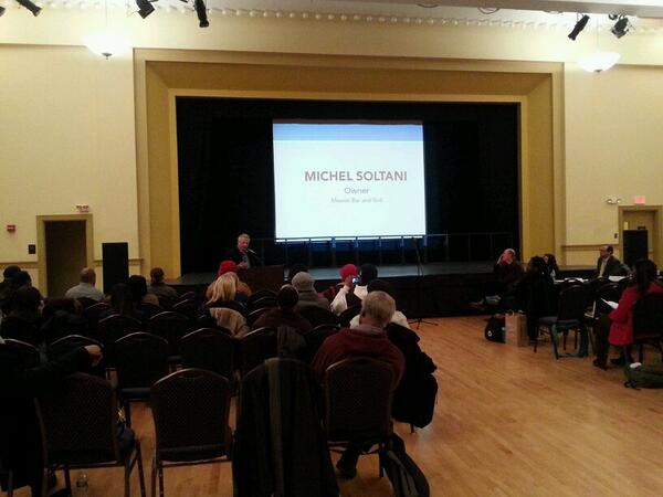 BostonRetail's tweet image. Firsthand experience of running a business with Michel Soltani #Roxbury #smallbiz