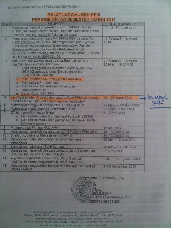 Sosek2011's tweet photo. #KKNPPMUGM2014 Informasi Terbaru -> http://t.co/Rb3g7HHpaD