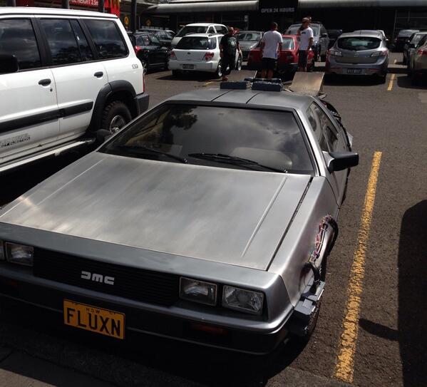 ReggieRussell70's tweet photo. Look what just Arrived 'Back from the Future' @BTTF_bot @bttfmovie @BacktotheFuture #backtothefuture #deloran http://t.co/2Q7GkbG9aN