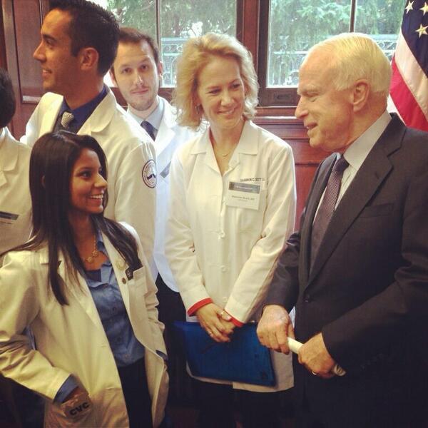 mfarha88's tweet photo. Awesome day!! #DODay2014 @JohnMcCain http://t.co/Fhx0U4ZSfW