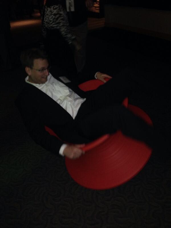 ColoTechAsn's tweet image. Check out this awesome Herman Miller chair up for bid at #CLevel2014