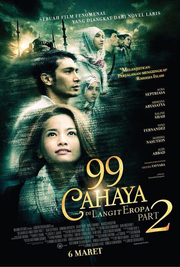 telfonsaya's tweet photo. The Best Movie: 99 Cahaya Di Langit Eropa Part 2 http://t.co/HCDzws8lQs