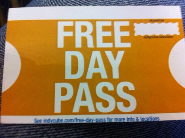 Fancy trying #coworking for #free in #Merthyr - use one of these - we've got stacks #freedaypasses