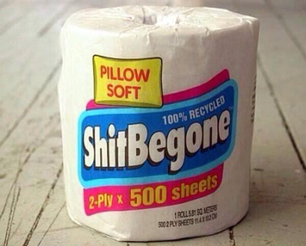 SurviveRevive's tweet photo. We don't sell toilet paper but if we did... http://t.co/b3oyQEvR04