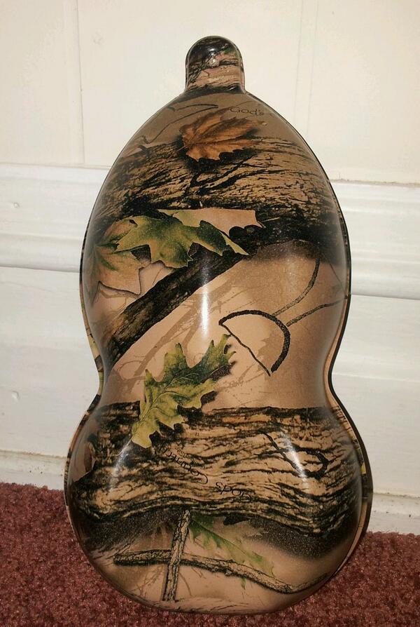 OhHydroGraphics's tweet photo. Speed shape done in Gods Country Camo with matte clear. http://t.co/UNAjo3nMZd