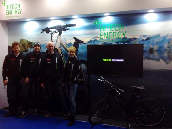 Missed film screening at the Taipei Cycle Show? Watch it on a HD screen at the HiTech Energy booth (4 floor N1413).