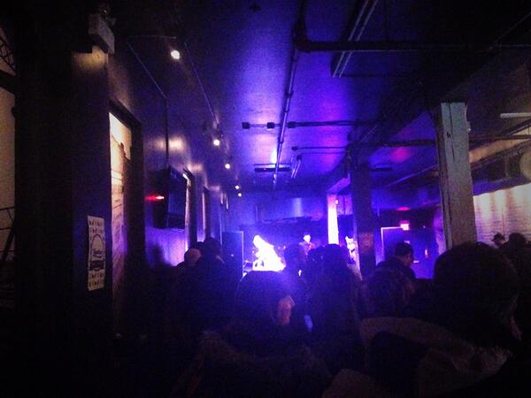 The show has begun. Opening set from <a href="/HearingTrees/">Hearing Trees</a> at @UnionSoundHall