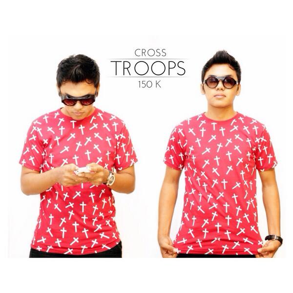 TROOPSbali's tweet photo. Troops CROSS || Available M,L,XL || IDR 150k http://t.co/3vbjfioKpt
