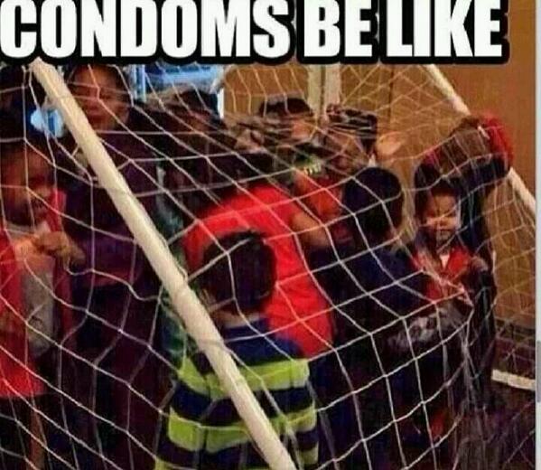 DarkSkin_Probs's tweet photo. Condoms be like http://t.co/NI4mzO15UD