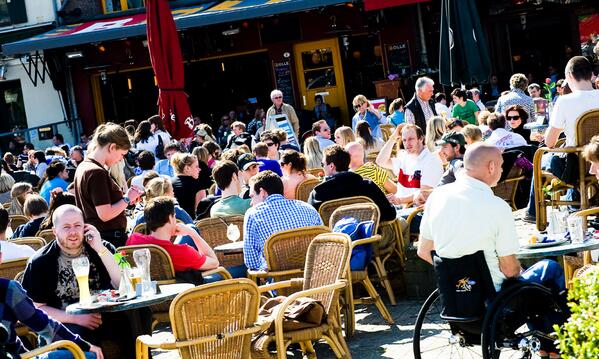 Heerlijk, nog even genieten van een vrij weekend met prachtig weer, voordat we weer volop actief zijn met evenementen