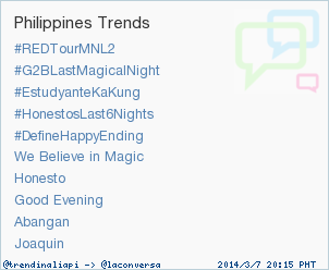 trendinaliaPI's tweet photo. Trend Alert: #DefineHappyEnding. More trends at http://t.co/dwWMWoA4nN #trndnl http://t.co/GbnSx6ERvs