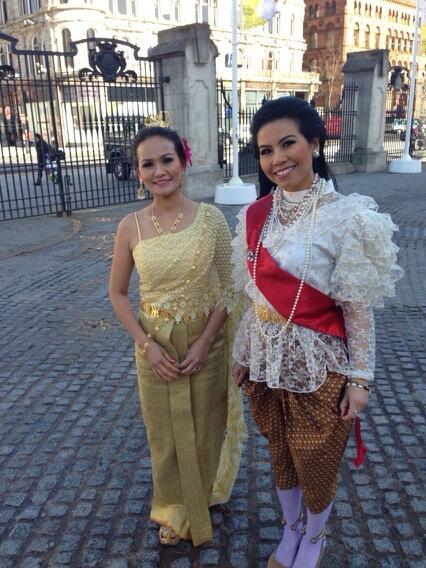 newbelfast's tweet image. Nina &amp;amp; Kate launching the Thai Belfast Festival There are 700 Thai here &amp;amp; we look forward 2 celebrating their culture