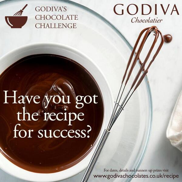 GodivaUK's tweet photo. Have you got the recipe for success? Or know someone who does? Tag them in a RT of this post http://t.co/nhQSdTw71r