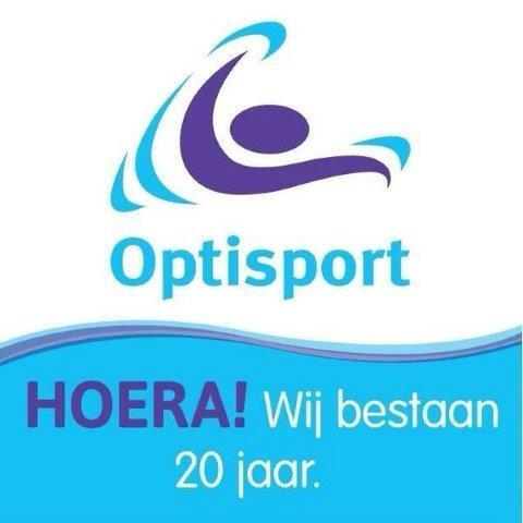 Vandaag is het feest bij #Optisport, want we bestaan 20 jaar!!! 

U mag vandaag zwemmen met 35 % korting!