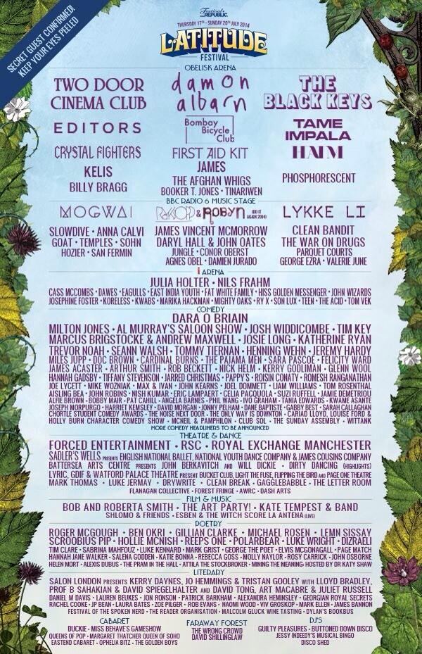 Latitude Festival After This Line Up Announcement Yesterday Who Are Planning To See Latitude14 Latitude Http T Co 6kbl1jnsxz Twitter Latitude Festival After This Line Up Announcement Yesterday Who Are Planning To See Latitude14 Latitude Http T Co 6kbl1jnsxz Twitter