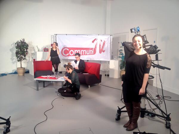 CCiCommuniTV's tweet photo. We're setting up here at CommuniTV! We look forward to seeing you @ midday in Eldon West Wing! #communitv http://t.co/ZSfeMiv4Fw