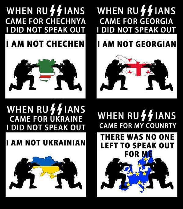 KatieFisher__'s tweet image. GREAT Picture and very, very true - History is repeating itself in front of our eyes: #Ukraine - #Russia