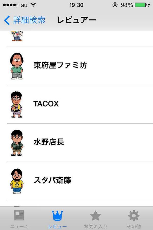 ট ইট র ゲームブロガー双葉ラー油 ファミ通 Comのアプリ レビュアーも検索条件に含めてクロスレビュー検索が出来るぜ レビュー文章は全部読めないのが残念だがもちろんｔａｃｏｘも Http T Co 0ju8emihi5