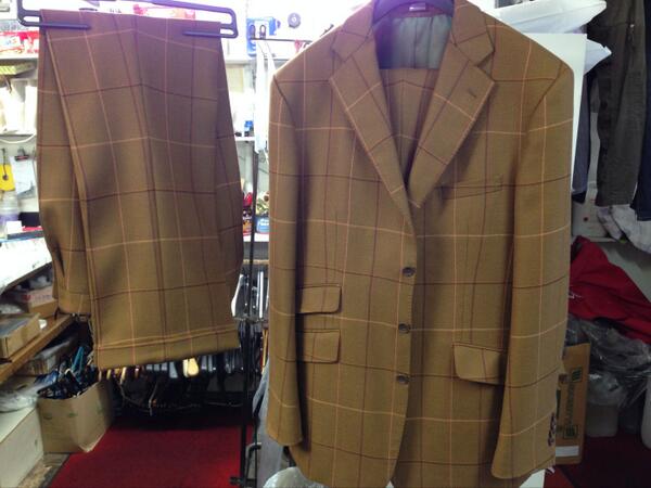 More garments expertly tailored by @Rhodes_WoodLtd and cleaned by Harrogate cleaners <a href="/ColdBathRoad/">Cold Bath Road</a>